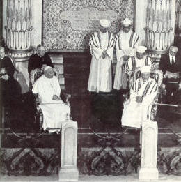 Anti-Pope John Paul II in Jewish Synagogue