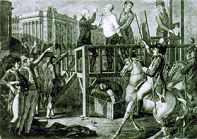 Execution of Catholic Monarch Louis XVI, January 21, 1793